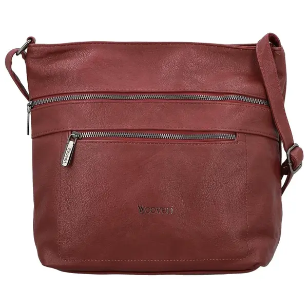Dámska crossbody kabelka vínová - Coveri Aysana new