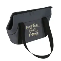 Akinu HUGS Taška Econ pro psy šedá 25 x 40 x 30 cm