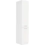 Vysoká potravinová skříňka Eko 40 DK-210 2F Barva korpusu: Bílá, Barva dvířek: Bílá