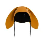 New Baby Kojenecká bavlněná čepička s oušky  Favorite hnědá, vel. 68 (4-6m)