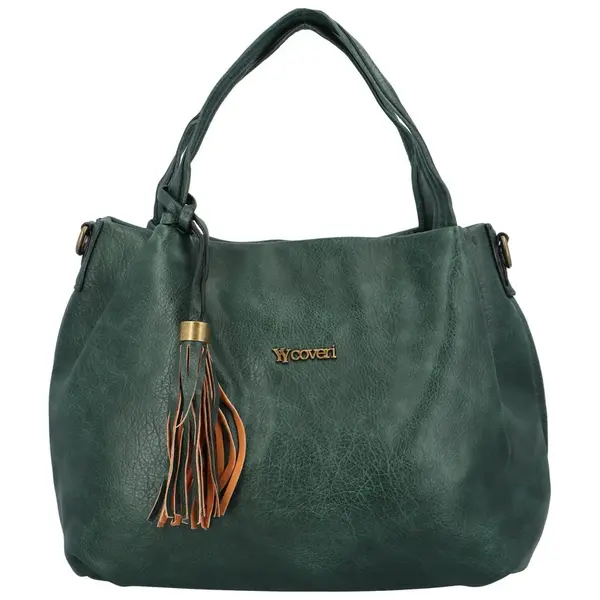 Dámska kabelka na rameno zelená - Coveri Millewa