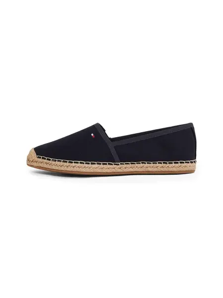 TOMMY HILFIGER Espadrilky  námornícka modrá