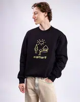 Carhartt WIP Masterpiece Sweat Black/Fandoghi XL