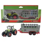Traktor s prívesom na prepravu zvierat 1:50