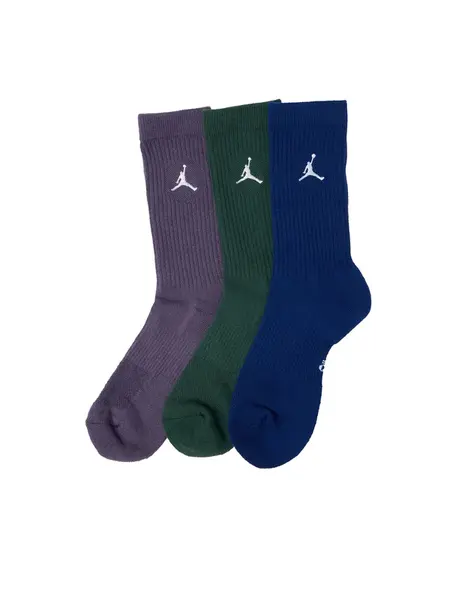 Jordan Ponožky 'Everyday'  námornícka modrá / jedľová / levanduľová / biela