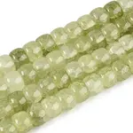 Baking Painted Crackle Glass Beads Strands