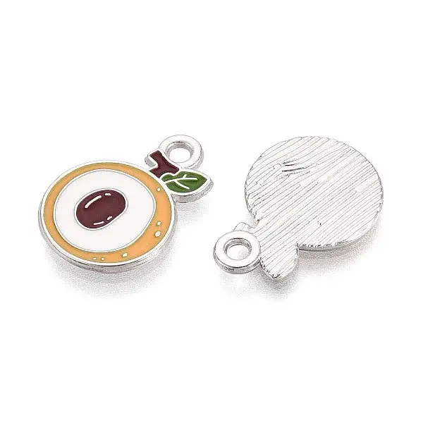 Fruit Alloy Enamel Charms