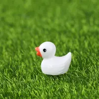 Mini Duck Resin Display Decorations