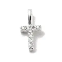 925 Sterling Silver with Cubic Zirconia Charms