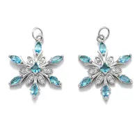 Brass Cubic Zirconia Pendants