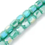Electroplate Glass Beads Strands