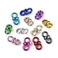 UV Plating Opaque Acrylic Links/Connector Charms