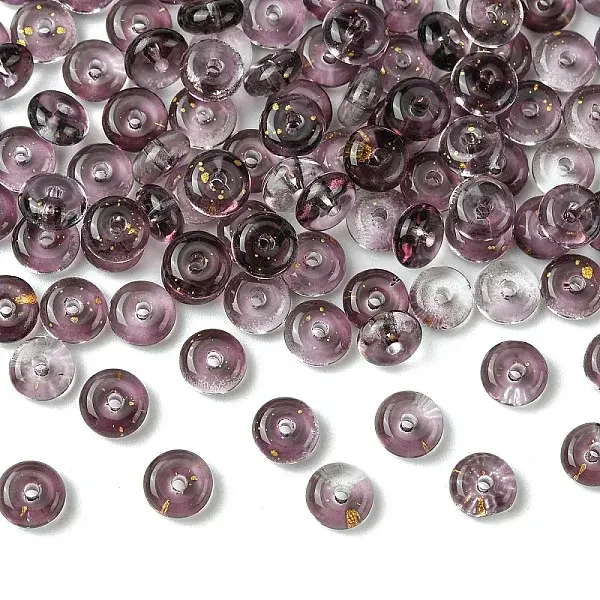 10G Electroplate Transparent Colours Rainbow Glass Seed Beads