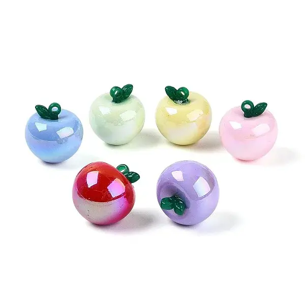 Plating Opaque Acrylic Pendants