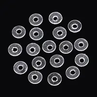200Pcs Transparent PVC Insulating Gaskets