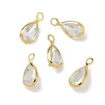 Brass with Cubic Zirconia Pendants