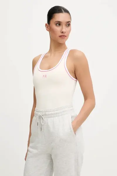 Top P.E Nation Nexus béžová barva, 253W004