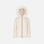 Krémová dámská zimní bunda Geox Backsie