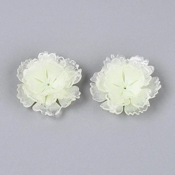 Heat Shrink Acrylic Bead Caps