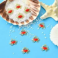 Brass Enamel Pendants