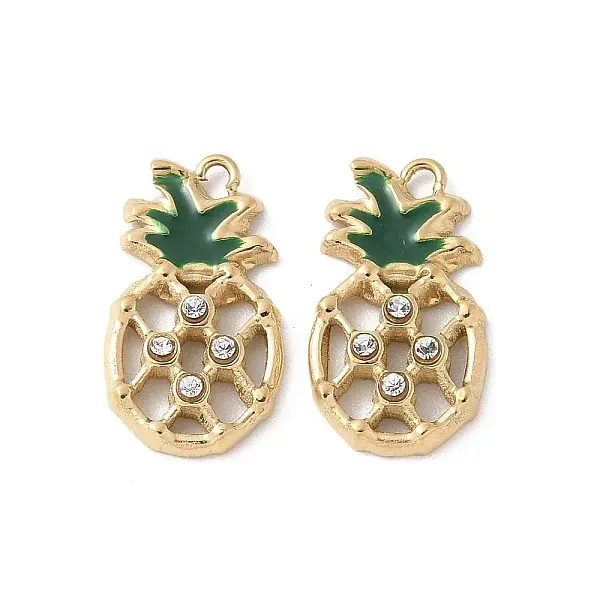 304 Stainless Steel Enamel Charms