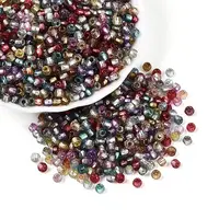Silver Lined Glass Seed Beads
