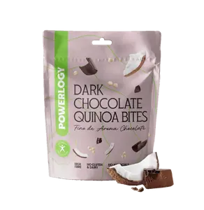 POWERLOGY Dark Chocolate Quinoa Bites 100 g