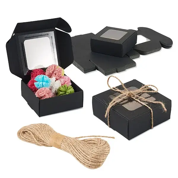 Foldable Paper Mailer Boxes with Window