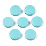 Painted Natural Poplar Wood Beads