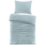 Novel OBOUSTRANNÉ POVLEČENÍ, renforcé, mušelín, šalvějově zelená, 140/200 cm