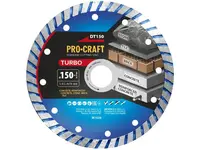 Kotouč řezný diamantový 150mm PROCRAFT DT150 Turbo