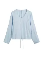 Marc O'Polo Blúzka  svetlomodrá