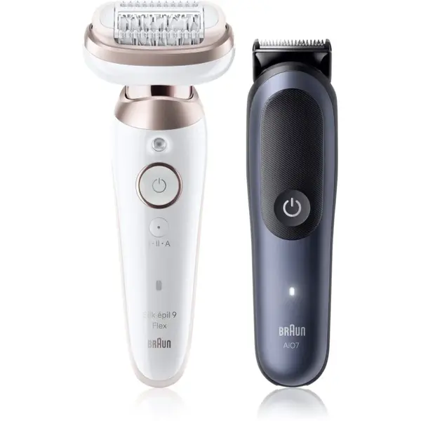 Braun Silk-épil & All in One zastřihovač a holicí strojek výhodné balení