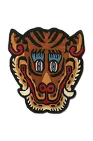 Vlnený koberec Bongusta Tiger Face 52 x 55 cm