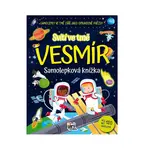 JIRI MODELS Samolepková knížka Svítí ve tmě Vesmír 1 ks
