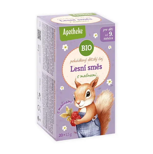 APOTHEKE Pohádkový dětský čaj lesní směs BIO 20 sáčků