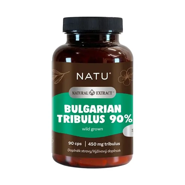 NATU Bulharský kotvičník extrakt 90 % saponinů 90 kapslí