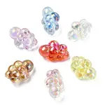 10Pcs Transparent Acrylic Beads
