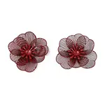 Spray Painted Iron Bead Caps