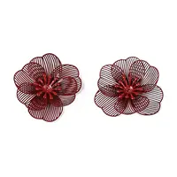 Spray Painted Iron Bead Caps