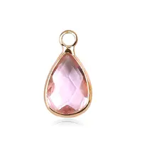 Faceted Glass Pendants