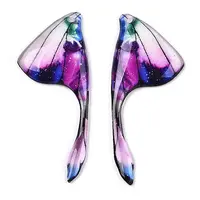 Epoxy Resin Wing Pendants