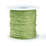 100M Segment Dyed Round Polyester Metallic Braided Cords