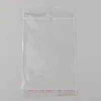 Rectangle OPP Cellophane Bags with Hanging Hole