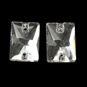 Glass Connector Charms