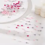 Baking Painted Pearlized Glass Pearl Round Beads