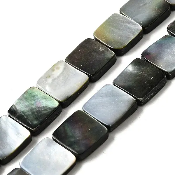 Natural Black Lip Shell Beads Strands