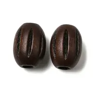 Wood European Beads