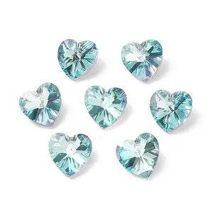 Faceted Glass Charms