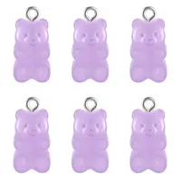 Transparent Resin Pendants